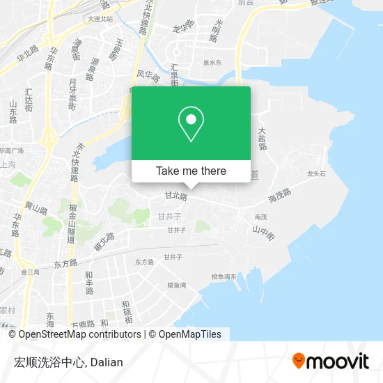 宏顺洗浴中心 map