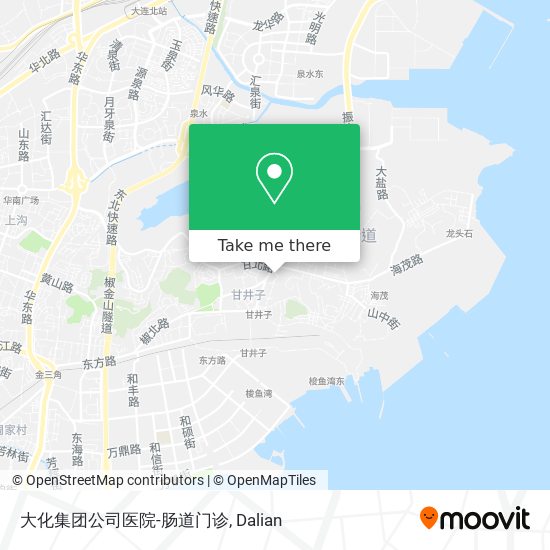 大化集团公司医院-肠道门诊 map