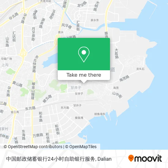 中国邮政储蓄银行24小时自助银行服务 map