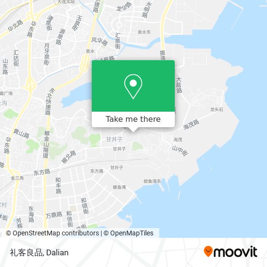 礼客良品 map