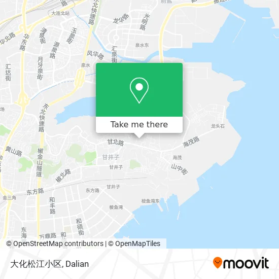大化松江小区 map
