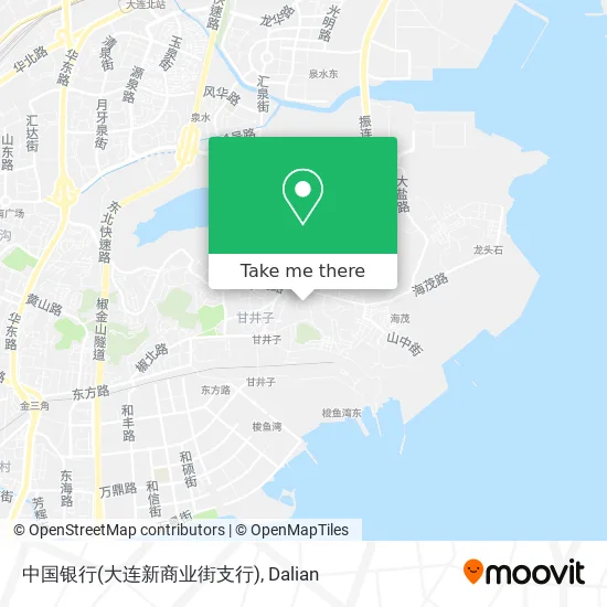 中国银行(大连新商业街支行) map