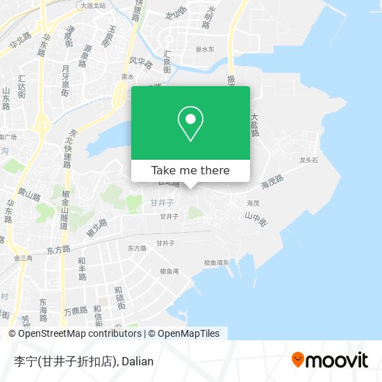 李宁(甘井子折扣店) map
