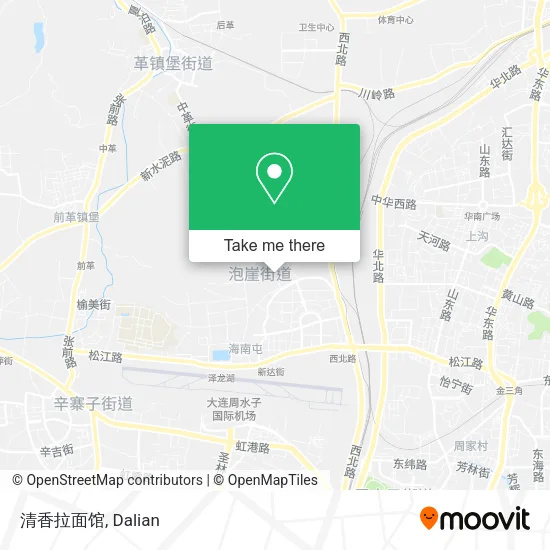 清香拉面馆 map