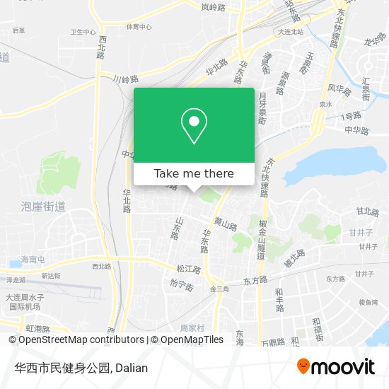 华西市民健身公园 map