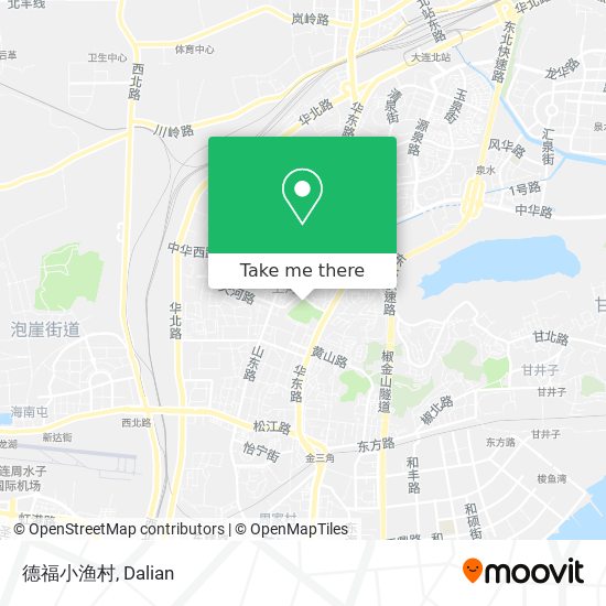 德福小渔村 map