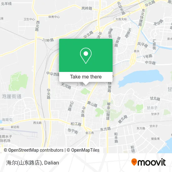 海尔(山东路店) map