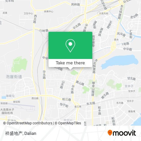 祥盛地产 map