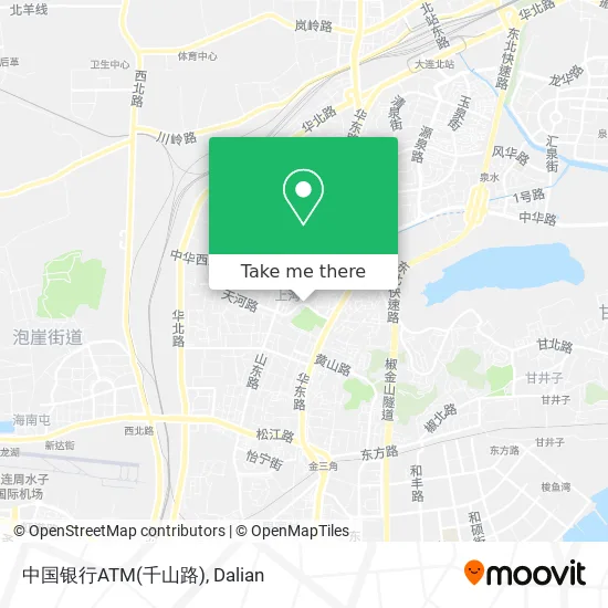 中国银行ATM(千山路) map