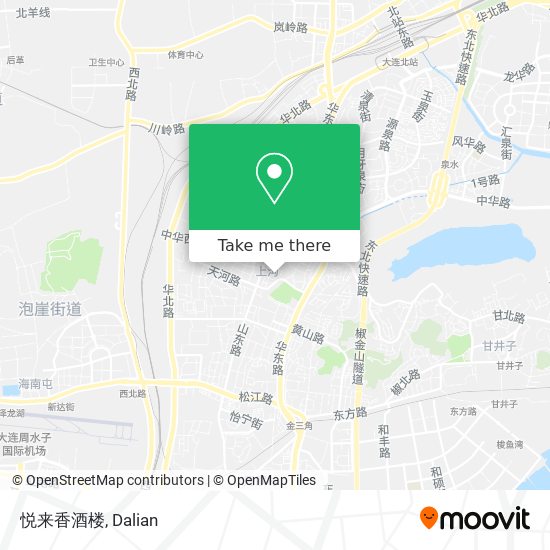 悦来香酒楼 map
