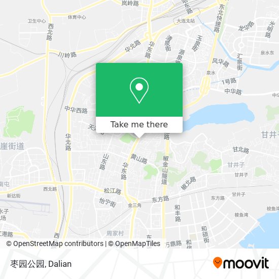 枣园公园 map