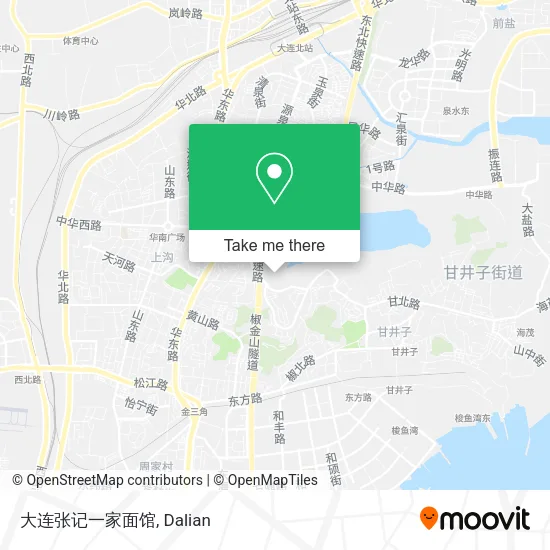 大连张记一家面馆 map