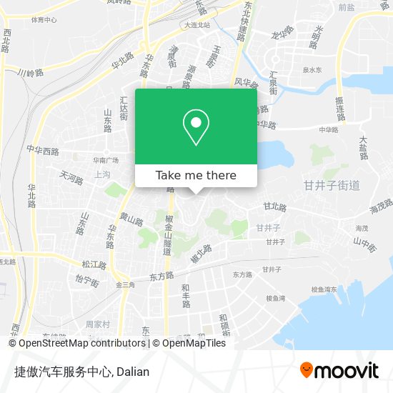 捷傲汽车服务中心 map