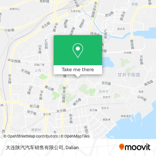 大连陕汽汽车销售有限公司 map