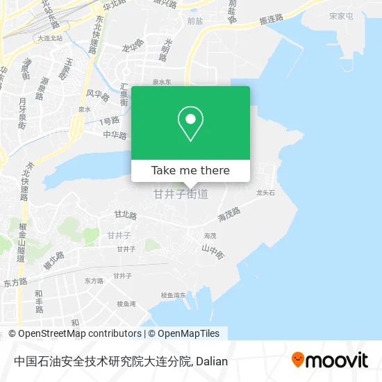中国石油安全技术研究院大连分院 map