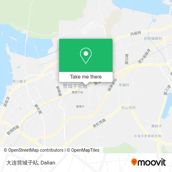大连营城子站 map