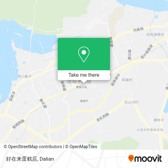 好在来蛋糕店 map