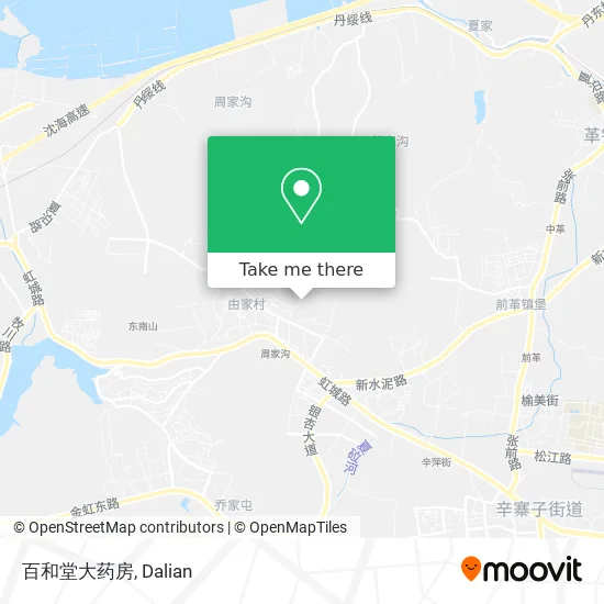 百和堂大药房 map