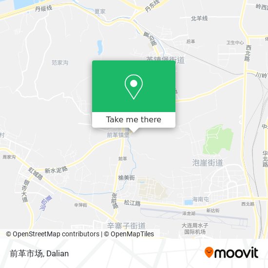 前革市场 map
