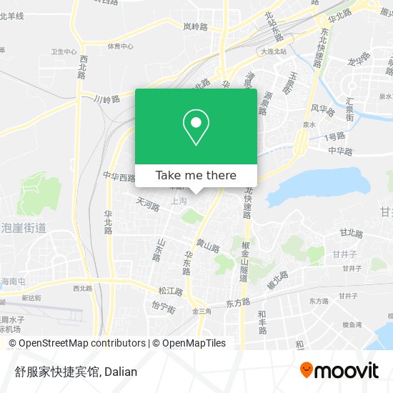 舒服家快捷宾馆 map