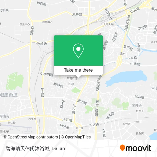 碧海晴天休闲沐浴城 map