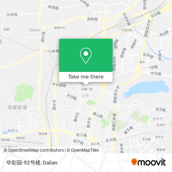 华彩园-92号楼 map