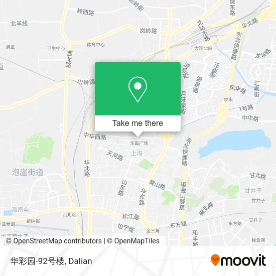 华彩园-92号楼 map