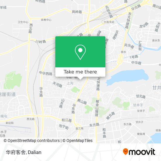 华府客舍 map