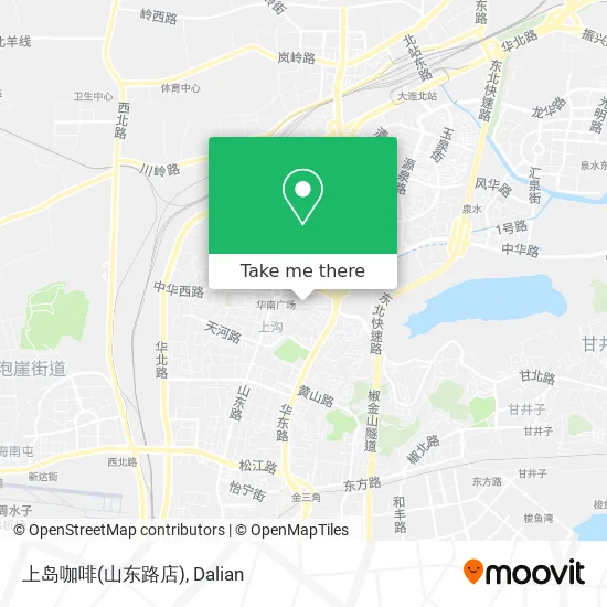 上岛咖啡(山东路店) map