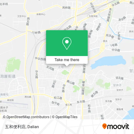 五和便利店 map