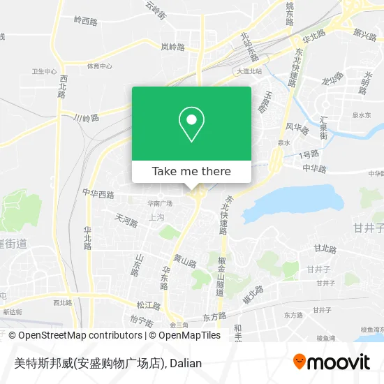 美特斯邦威(安盛购物广场店) map