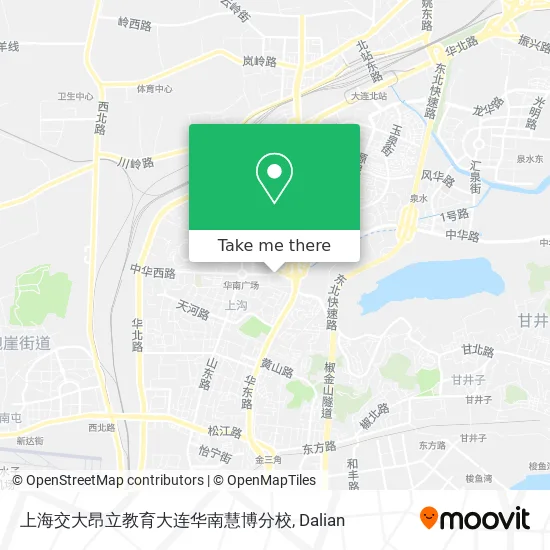 上海交大昂立教育大连华南慧博分校 map