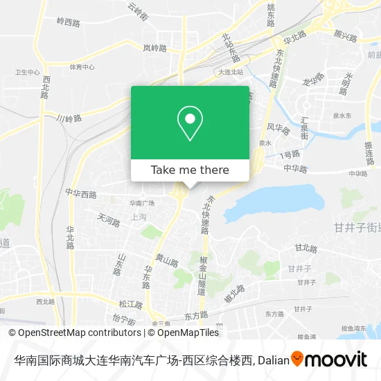 华南国际商城大连华南汽车广场-西区综合楼西 map