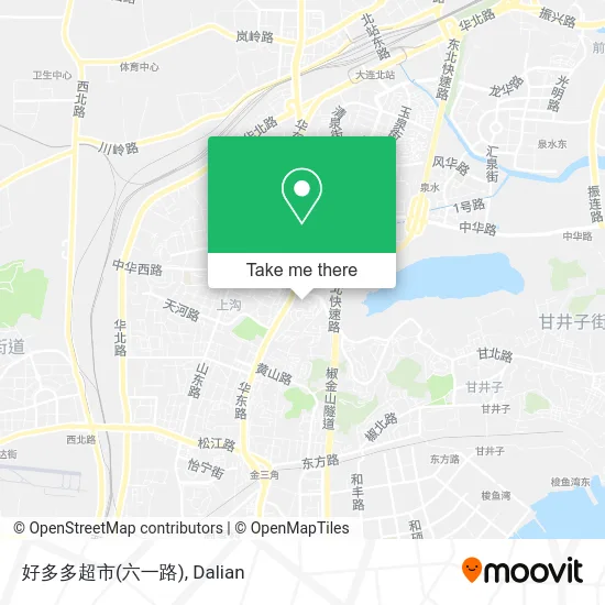 好多多超市(六一路) map