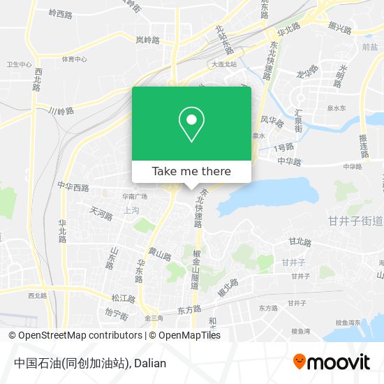 中国石油(同创加油站) map