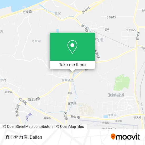 真心烤肉店 map