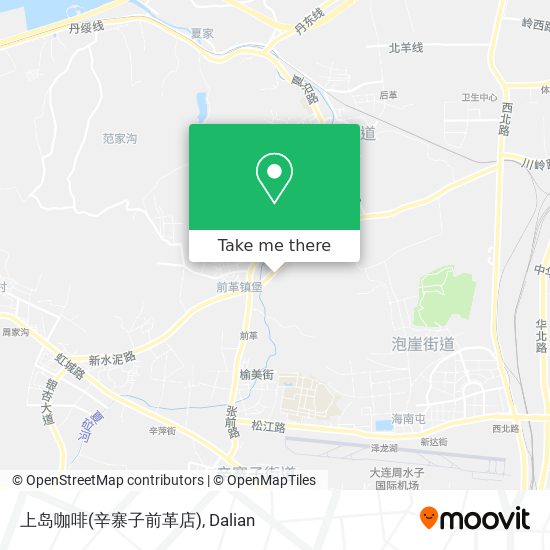 上岛咖啡(辛寨子前革店) map