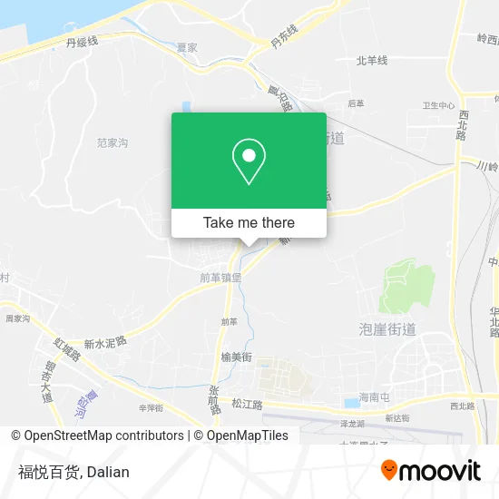 福悦百货 map