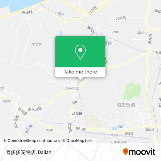 喜多多宠物店 map