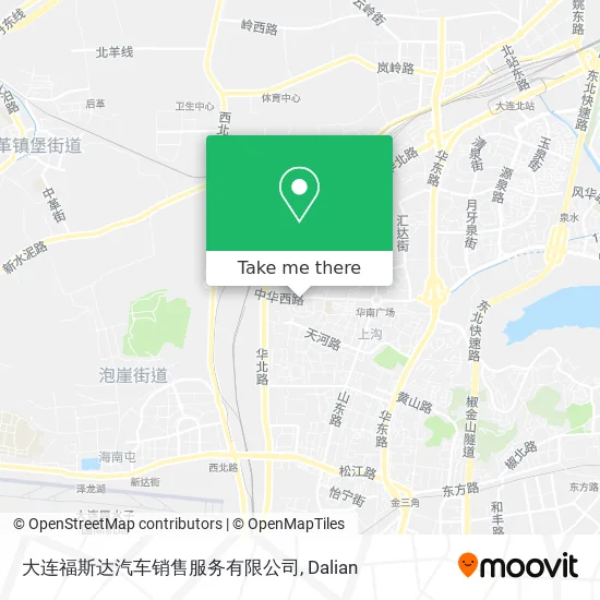 大连福斯达汽车销售服务有限公司 map