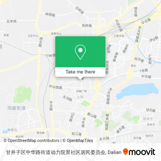 甘井子区中华路街道动力院景社区居民委员会 map