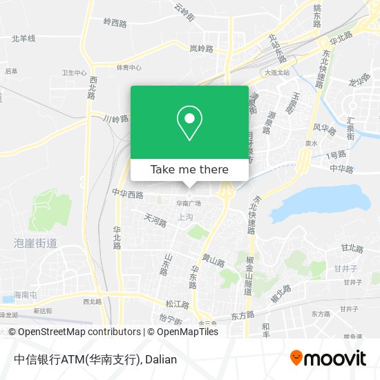 中信银行ATM(华南支行) map