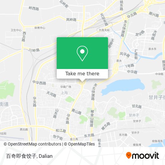 百奇即食饺子 map
