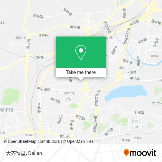 大齐造型 map