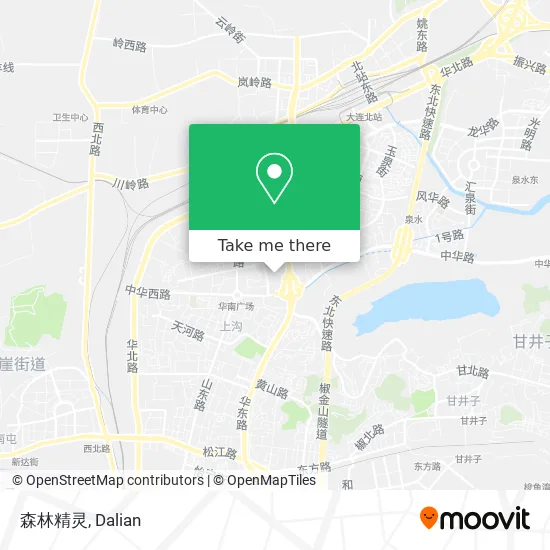 森林精灵 map