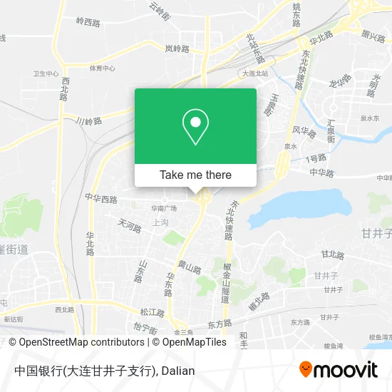 中国银行(大连甘井子支行) map