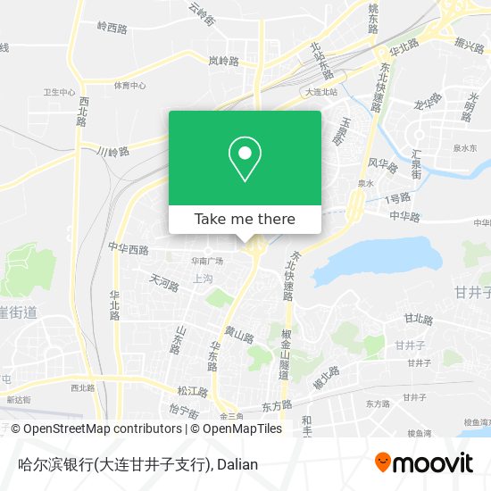 哈尔滨银行(大连甘井子支行) map