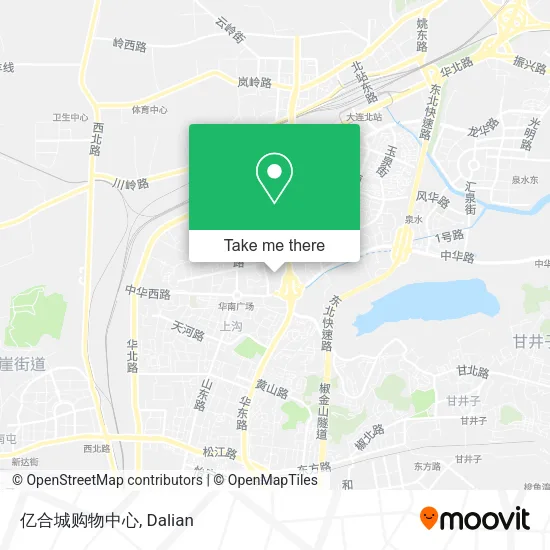 亿合城购物中心 map