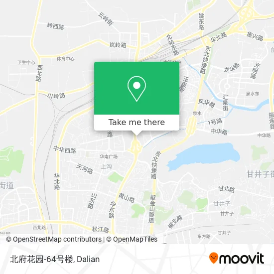 北府花园-64号楼 map