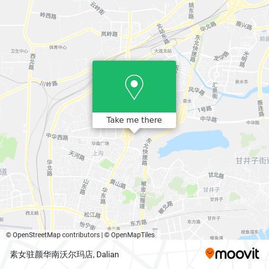 素女驻颜华南沃尔玛店 map